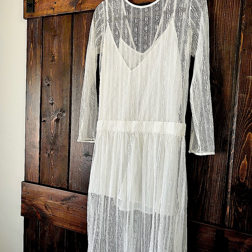 White Lace Dress